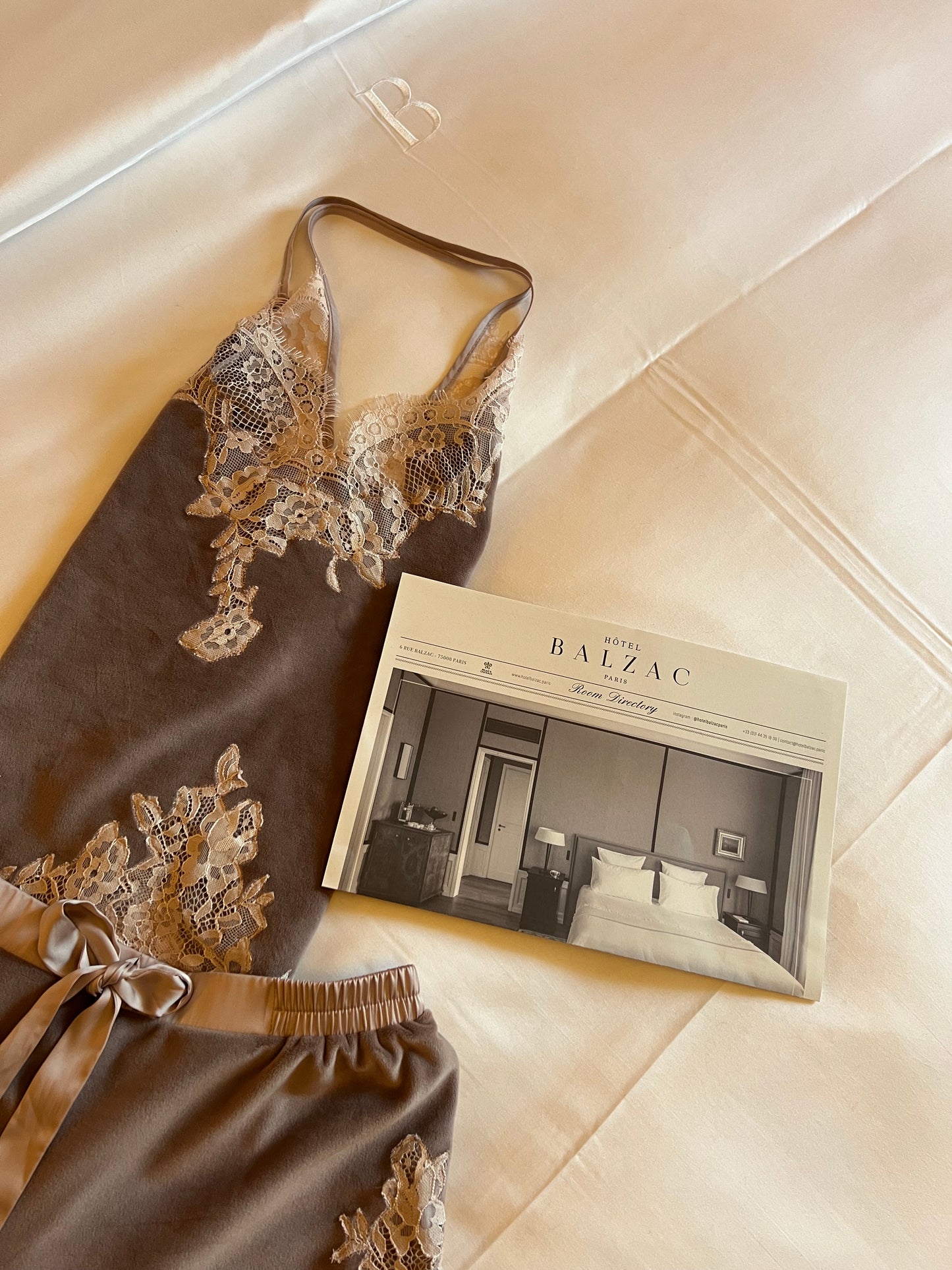 Vienna short Lingerie Bo X Doro Nuit